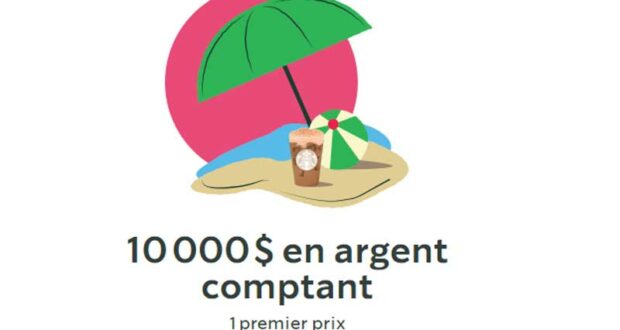 Gagnez Un prix de 10 000 $ en argent comptant